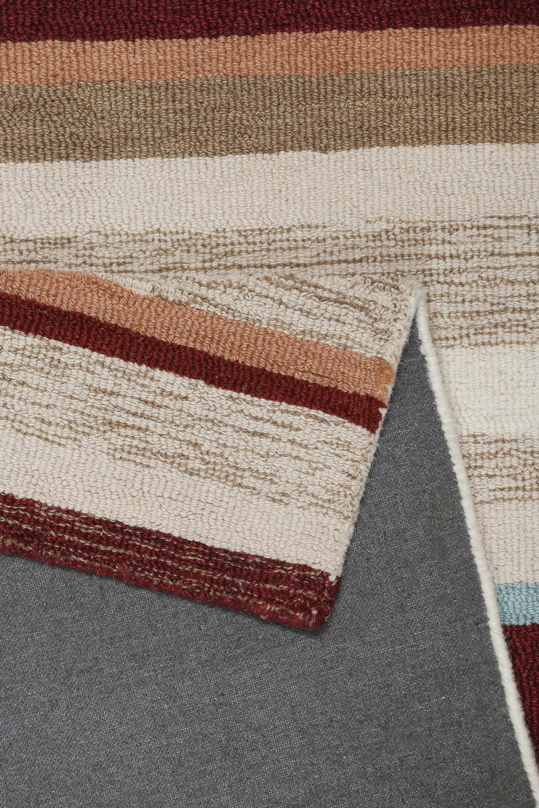 Sally Teppich beige multi Kurzflor rechteckig