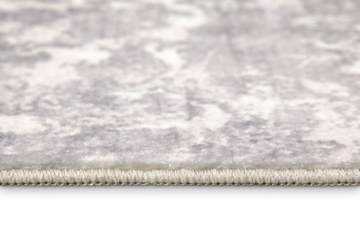 Samu Badteppich greige Kurzflor rechteckig