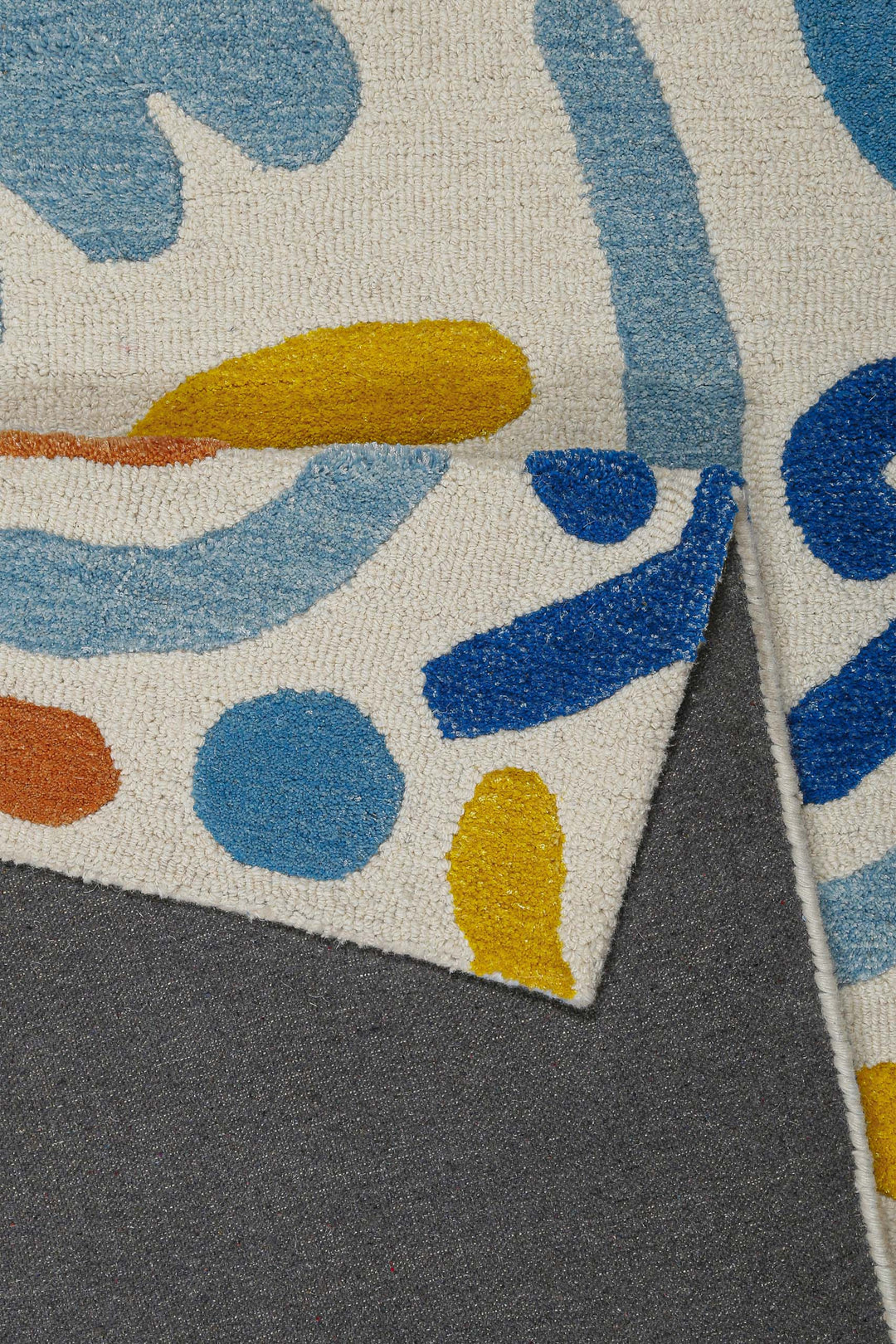 Kinderteppich aus Schurwolle Multi "Scribble" Smart Kids