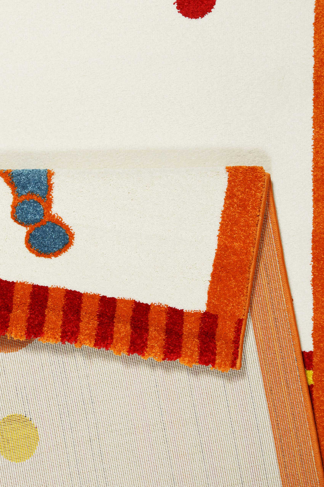 Animal Festival Teppich weiss Kurzflor rechteckig