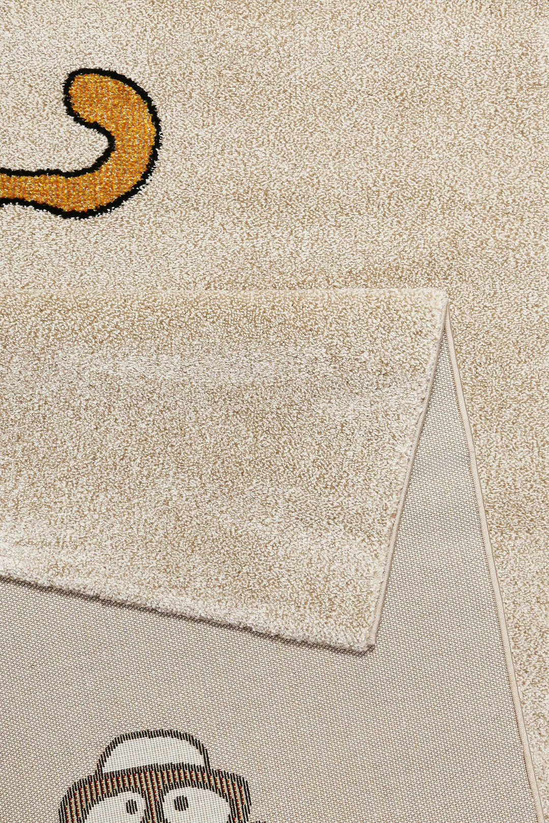 Bandidoleros Teppich taupe Kurzflor rechteckig