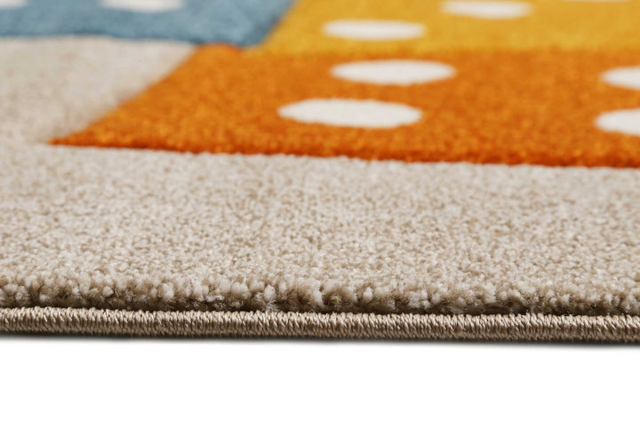 Bandidoleros Teppich taupe Kurzflor rechteckig