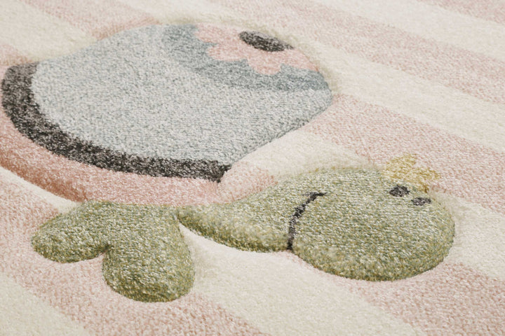 Happy Friends Teppich zartsora Kurzflor rechteckig