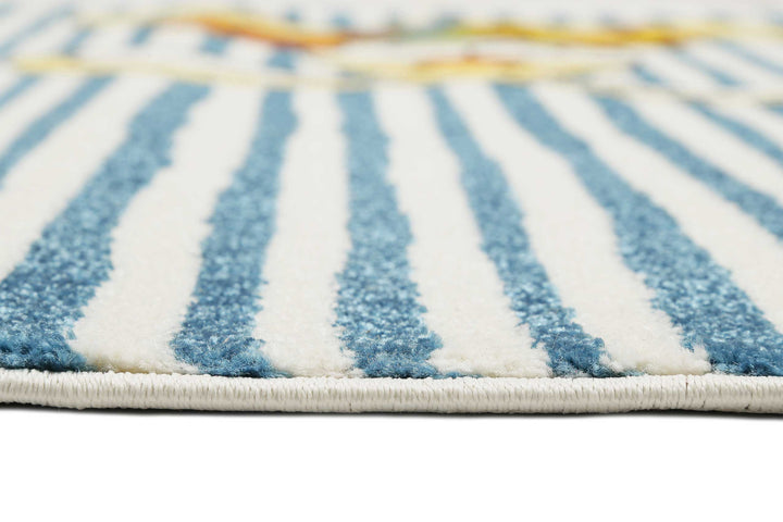 Semmel Bunny Teppich beige Kurzflor rechteckig