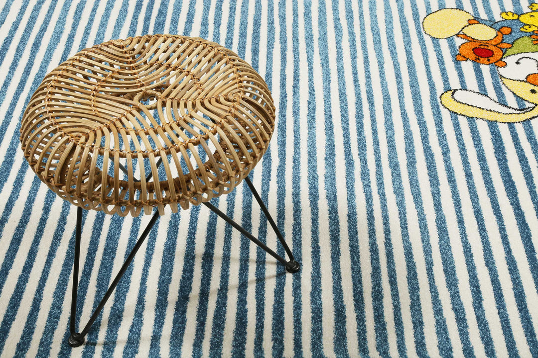 Semmel Bunny Teppich beige Kurzflor rechteckig