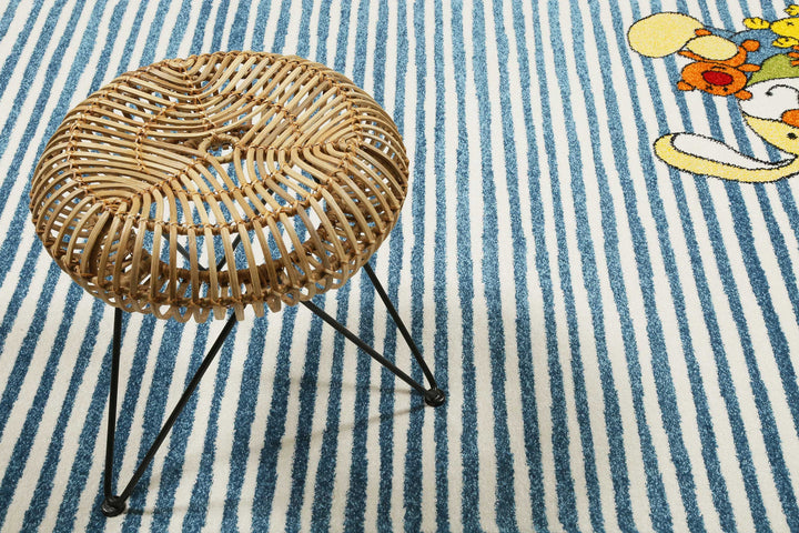 Semmel Bunny Teppich beige Kurzflor rechteckig