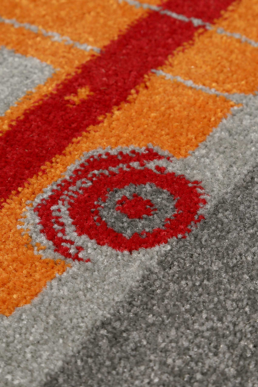 Traffic Teppich grau Kurzflor rechteckig