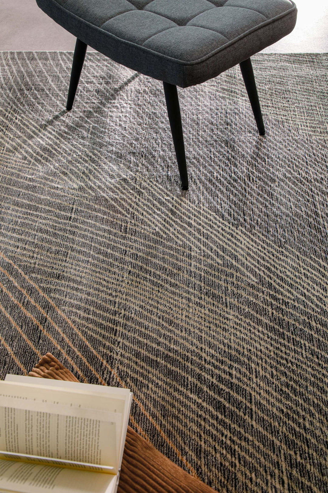 Kurzflorteppich Multi aus Viskose & Schurwolle "Skai" WECONhome