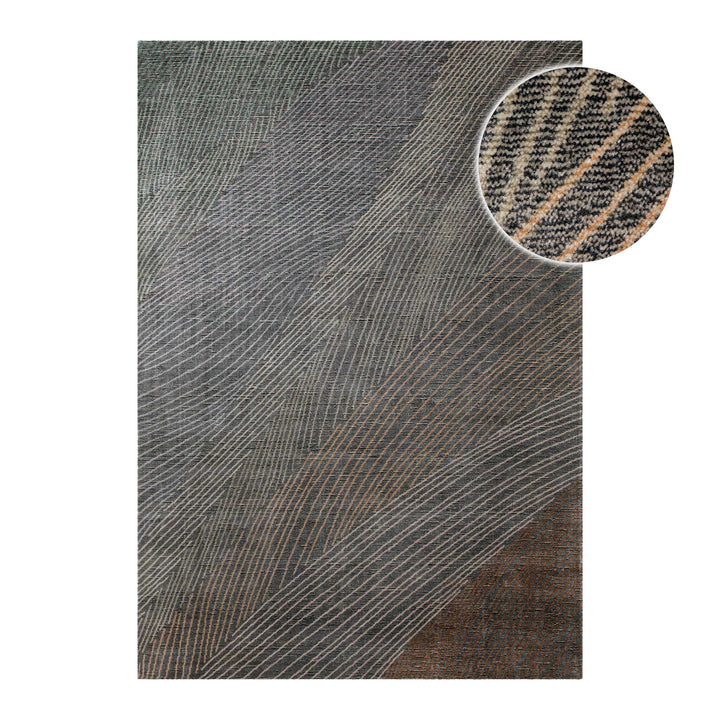 Kurzflorteppich Multi aus Viskose & Schurwolle "Skai" WECONhome