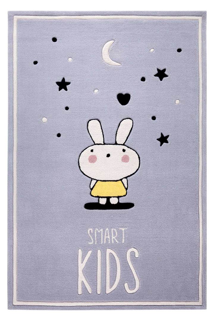 Conny Teppich grau Kurzflor rechteckig