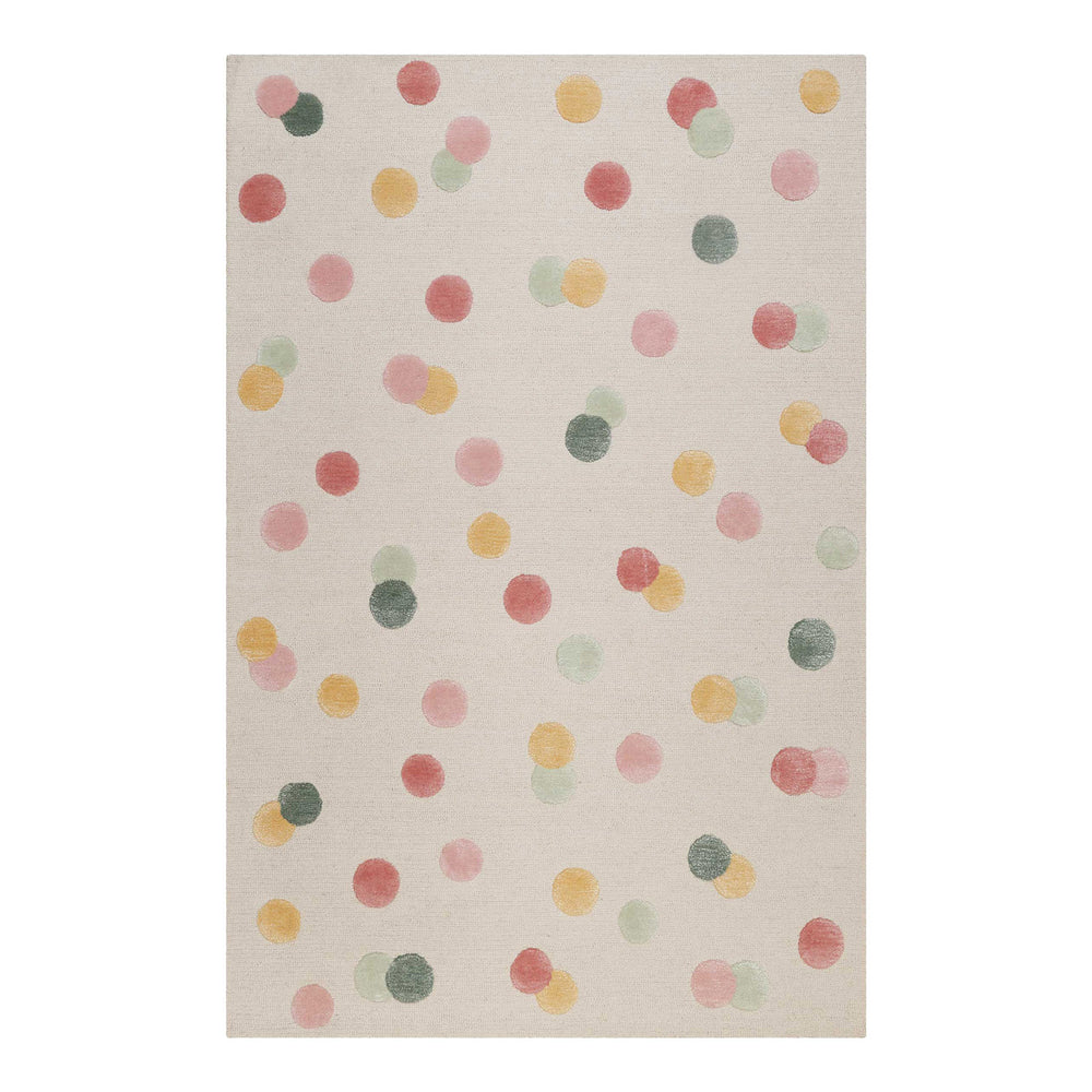 Dana Teppich creme beige Kurzflor rechteckig