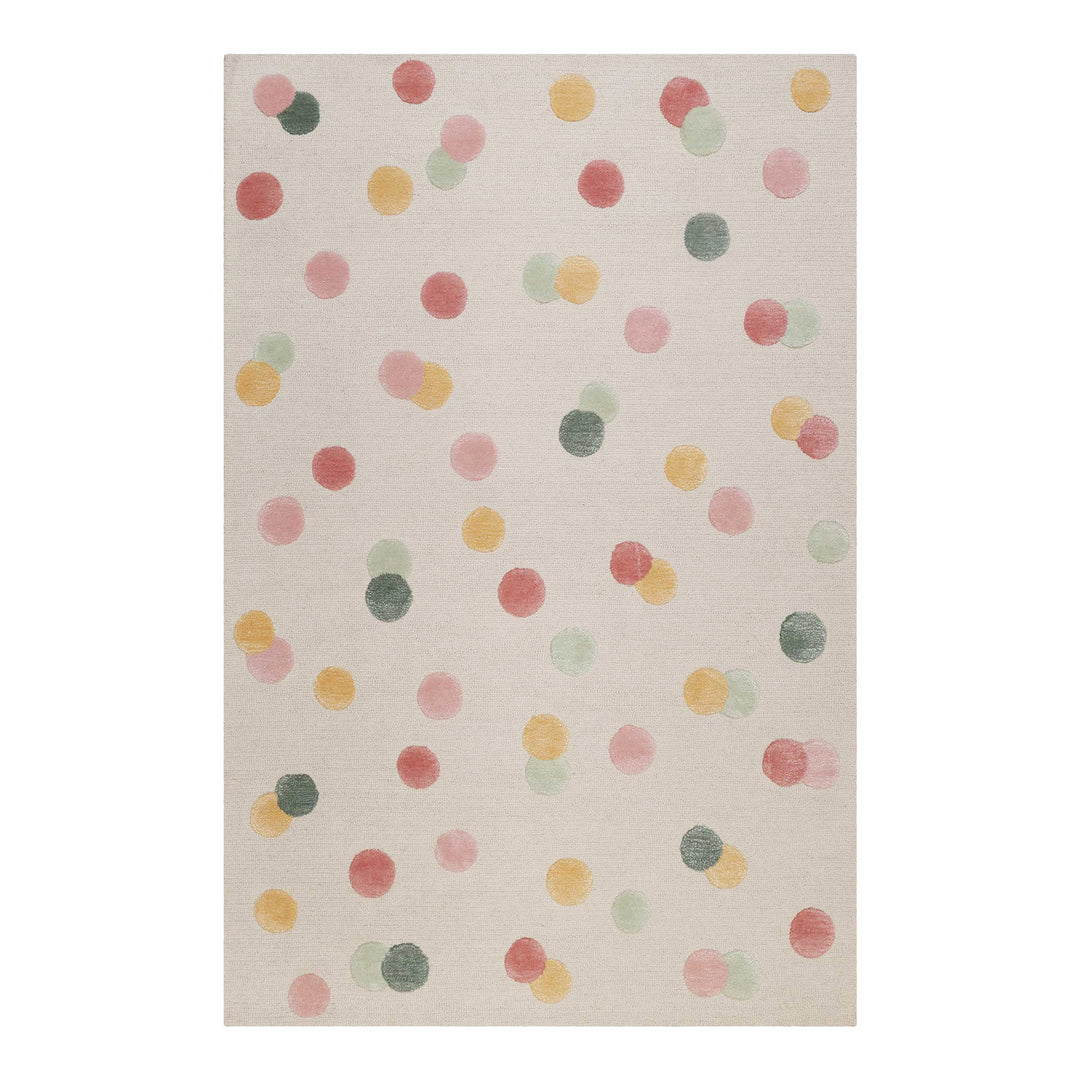 Dana Teppich creme beige Kurzflor rechteckig