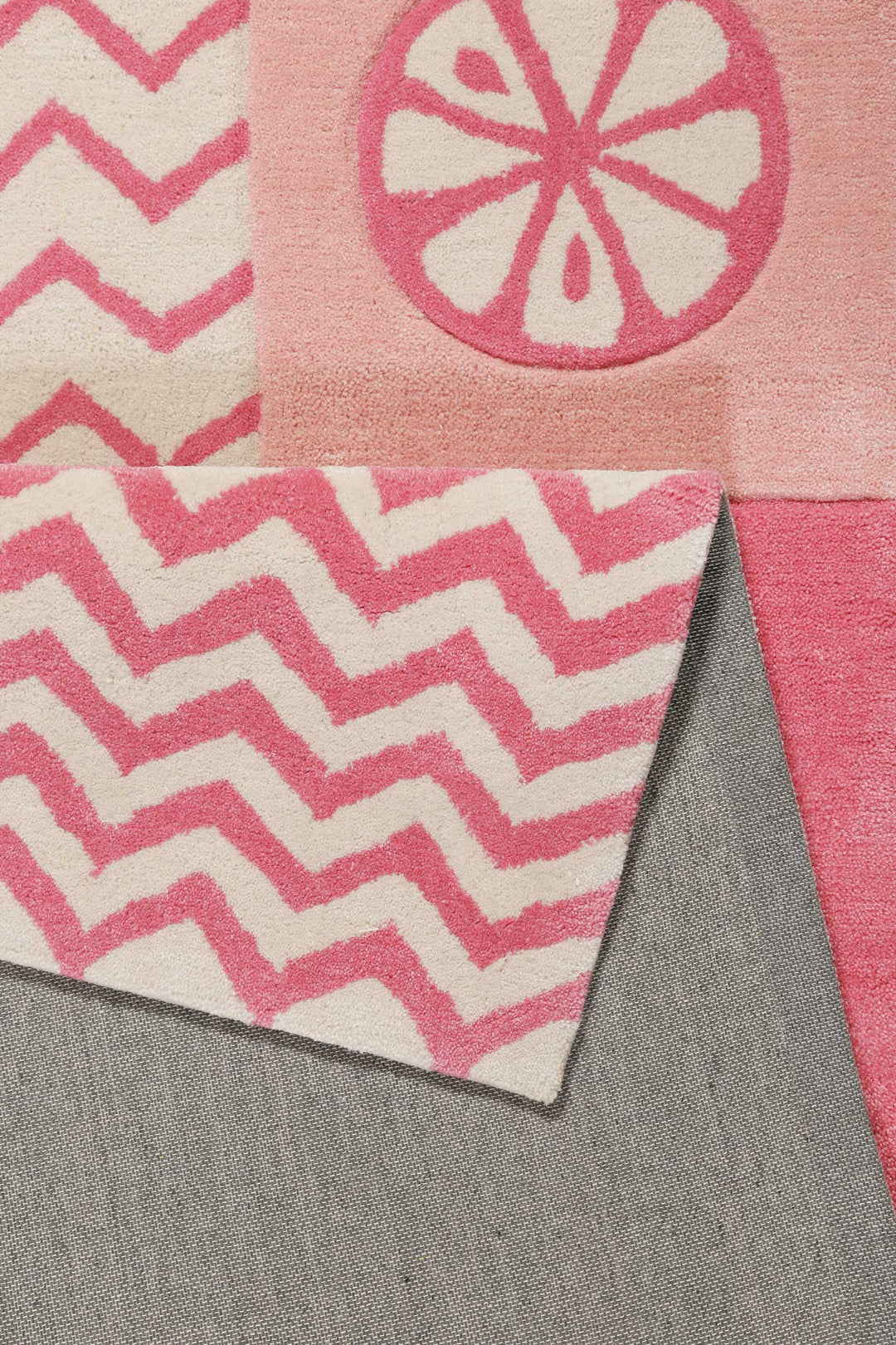 Fruity Flamingo Teppich pink Kurzflor rechteckig