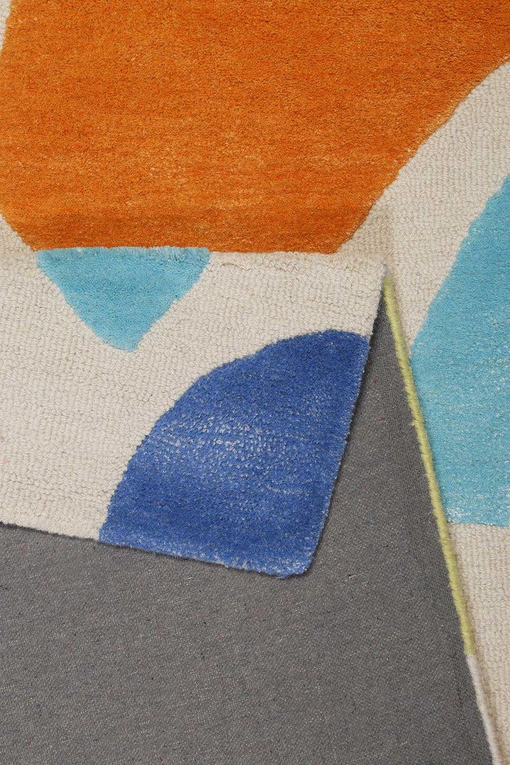 Kimi Teppich creme beige Kurzflor rechteckig