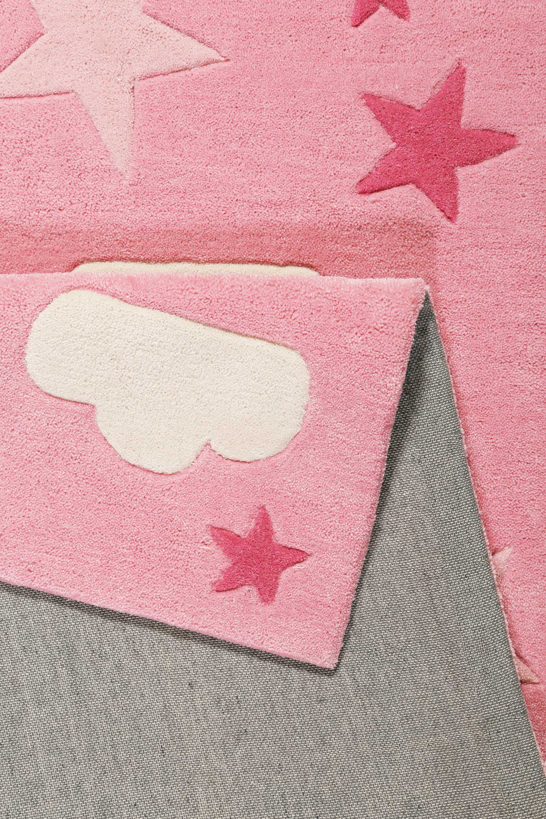 LaLeLu Teppich pink Kurzflor rechteckig