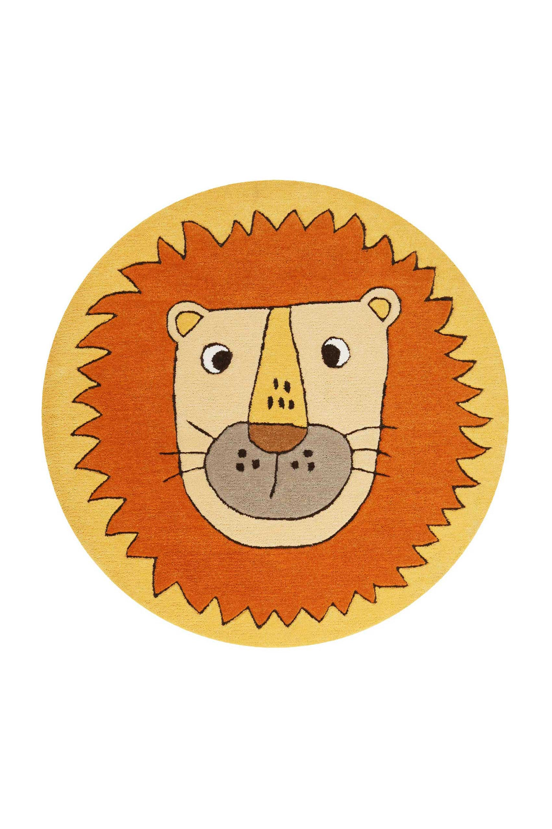 Linus Teppich orange Kurzflor rechteckig