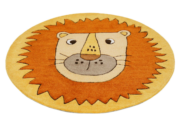 Linus Teppich orange Kurzflor rechteckig