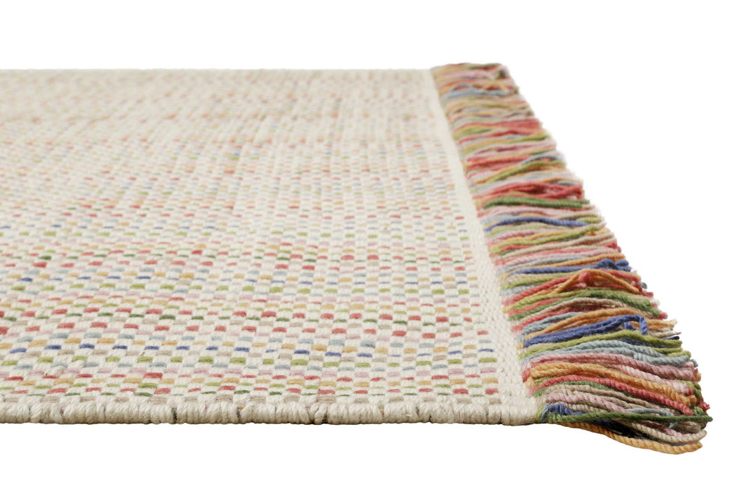 TJORVEN handmade Teppich multicolor Kurzflor rechteckig