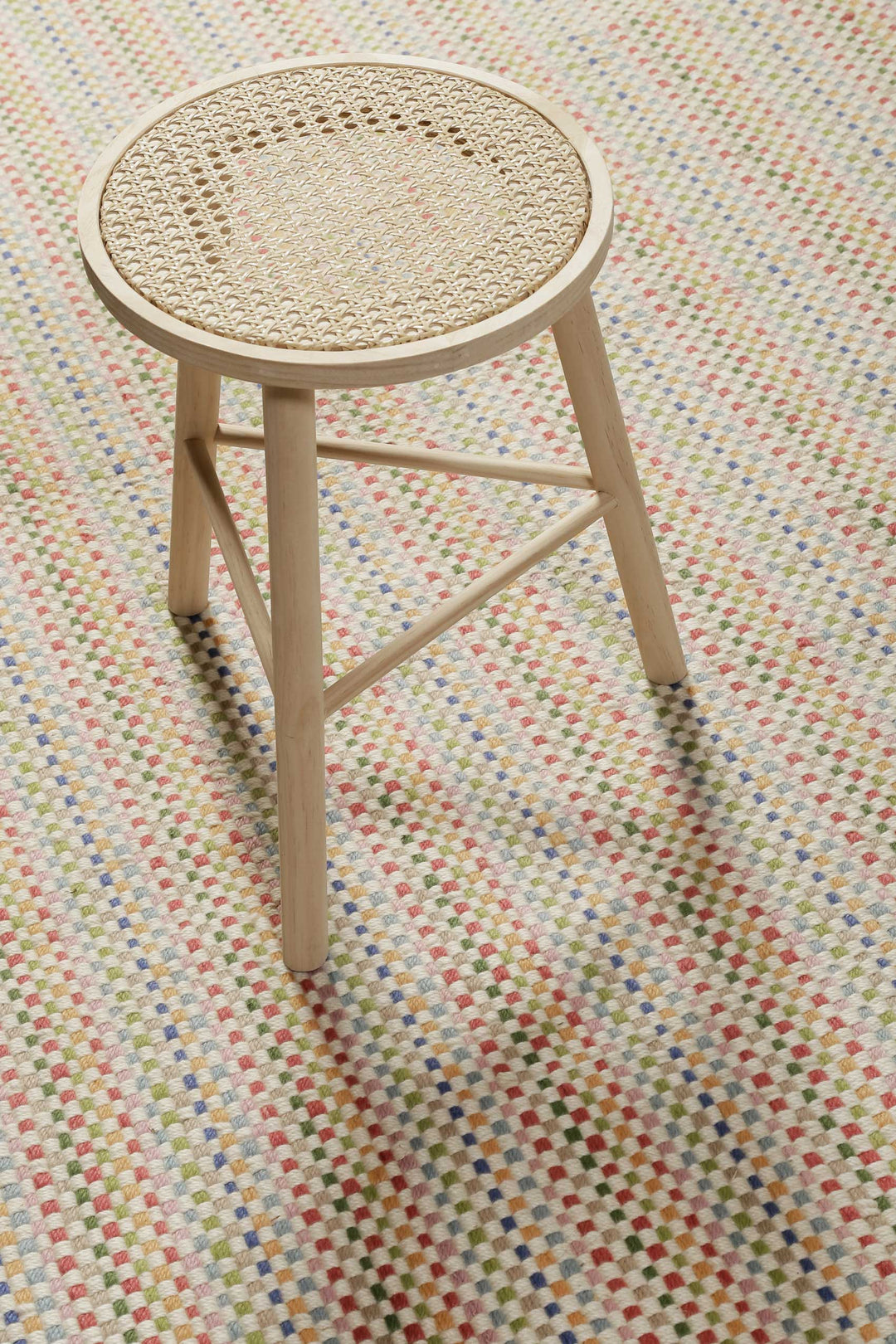 TJORVEN handmade Teppich multicolor Kurzflor rechteckig