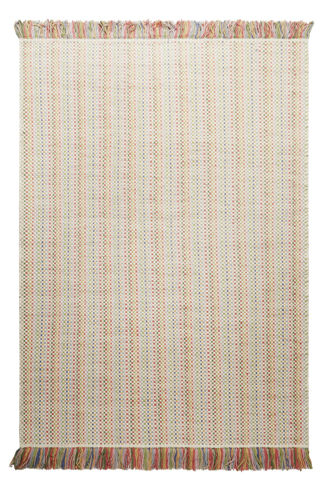 TJORVEN handmade Teppich multicolor Kurzflor rechteckig