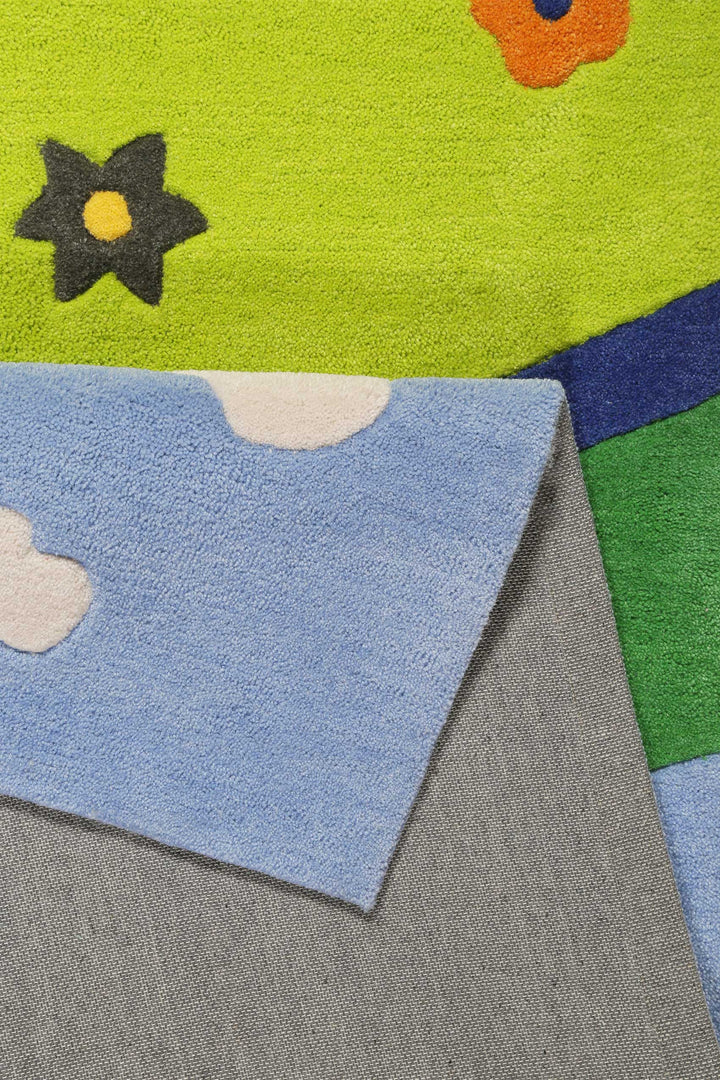 Villa Villakulla Teppich multicolor Kurzflor rechteckig