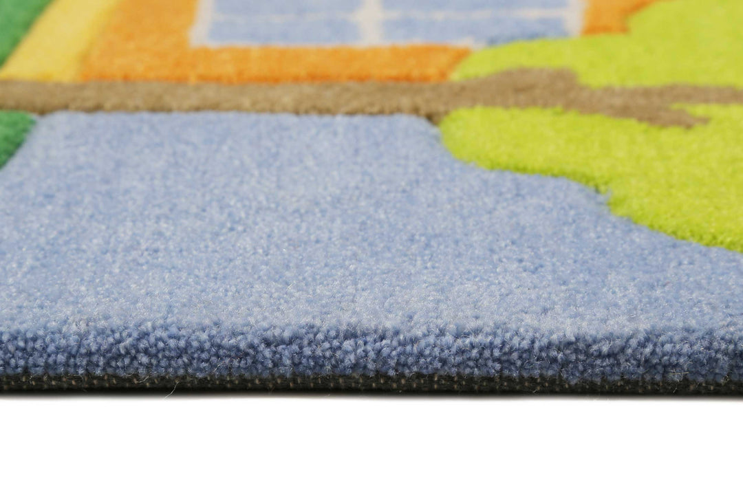 Villa Villakulla Teppich multicolor Kurzflor rechteckig