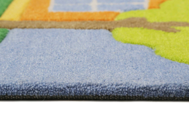 Villa Villakulla Teppich multicolor Kurzflor rechteckig