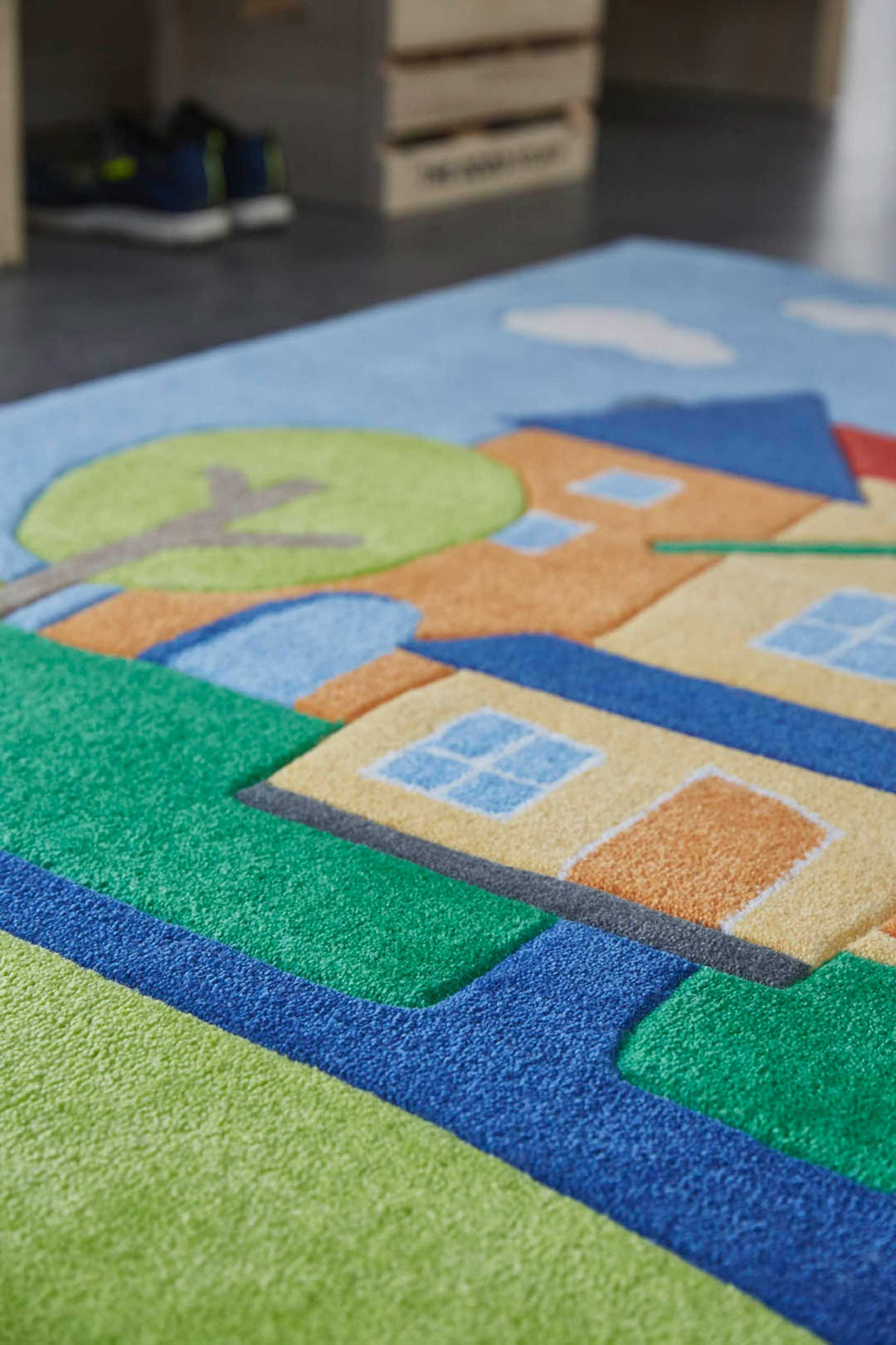 Villa Villakulla Teppich multicolor Kurzflor rechteckig