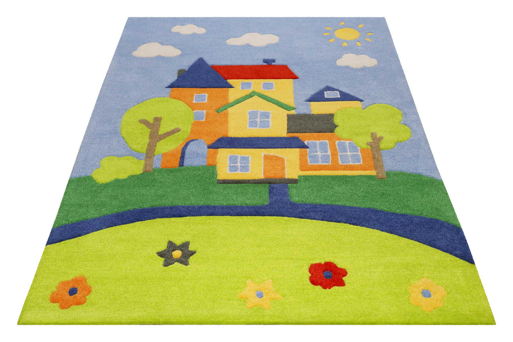 Villa Villakulla Teppich multicolor Kurzflor rechteckig