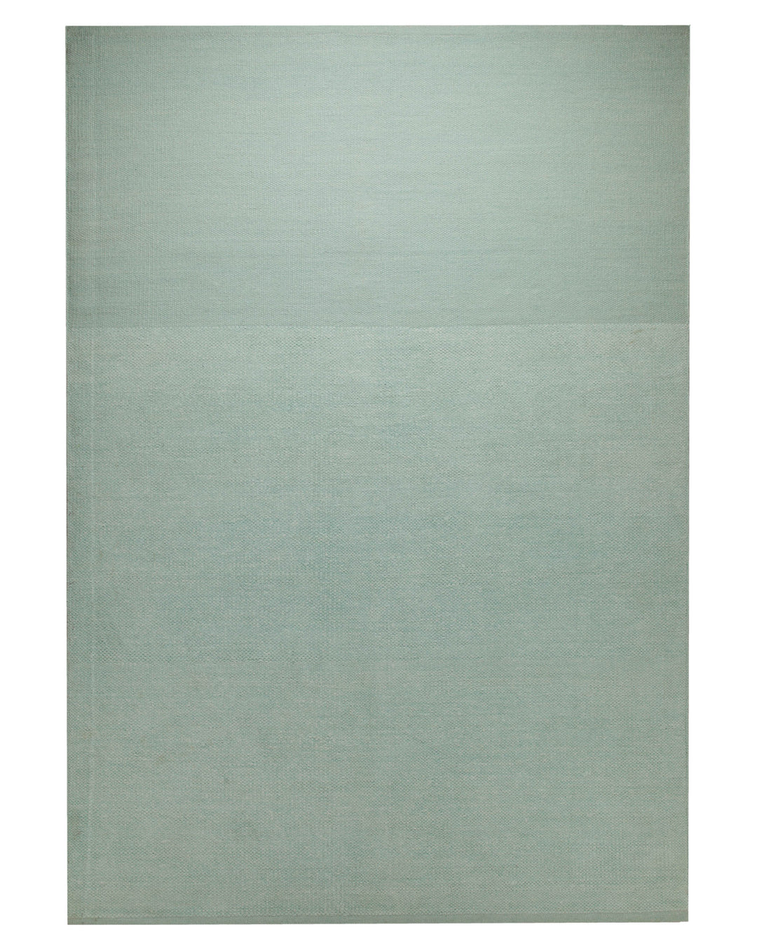 Spring Handwebteppich Chenille uni mint 160x230 cm – Produktfoto auf weißem Hintergrund