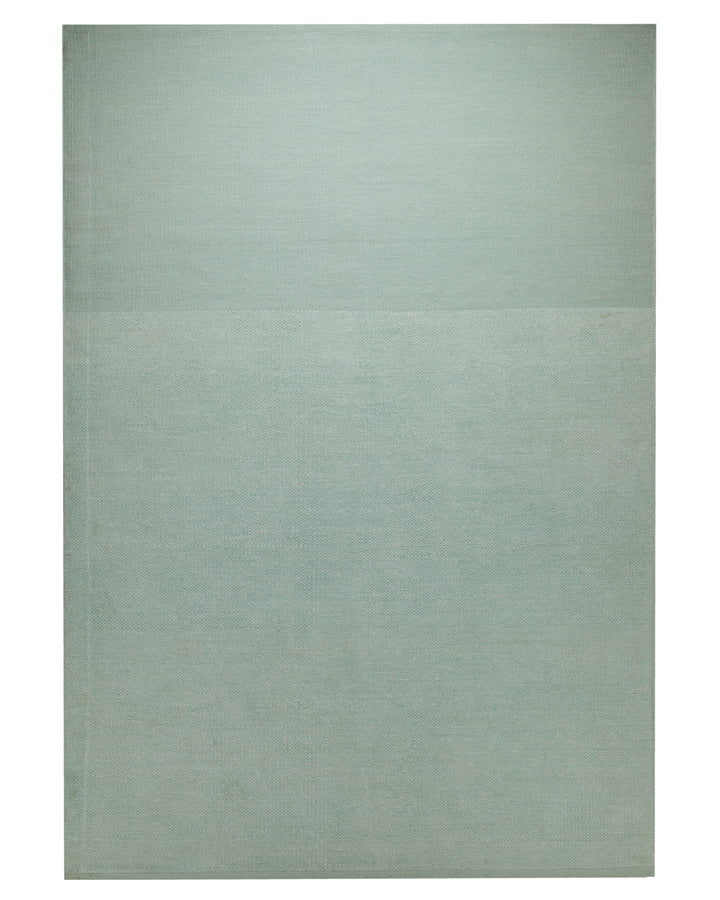 Spring Handwebteppich Chenille uni mint 160x230 cm – Produktfoto auf weißem Hintergrund