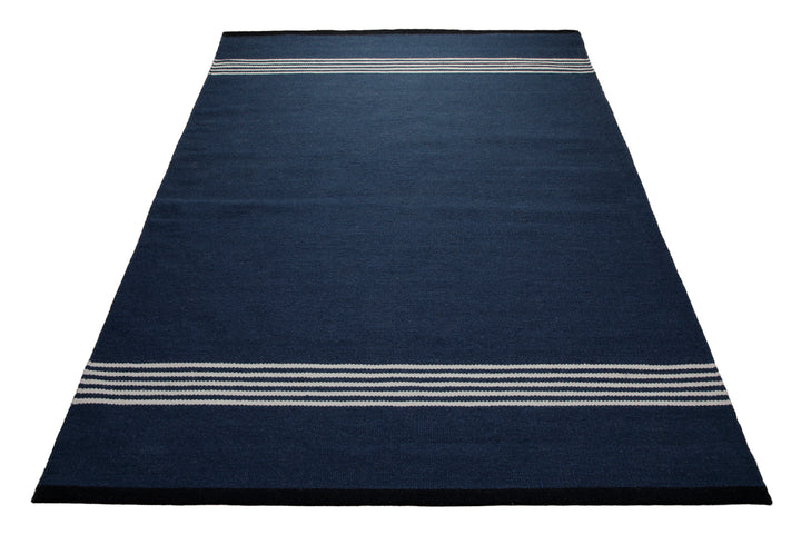 160x230 Teppich Wohnzimmer Marine Spirit – Klassischer Hamptons-Teppich in tiefem Navy