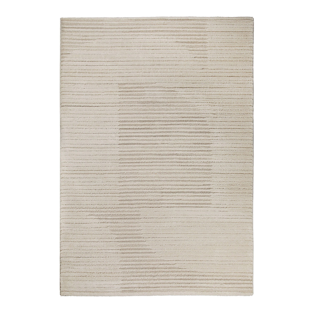 Sven Teppich creme beige Kurzflor rechteckig