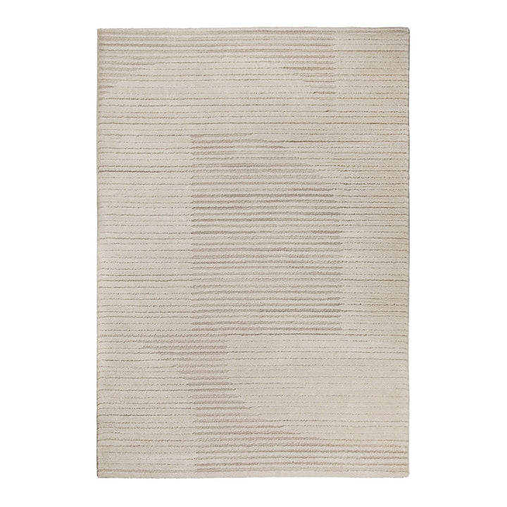 Sven Teppich creme beige Kurzflor rechteckig