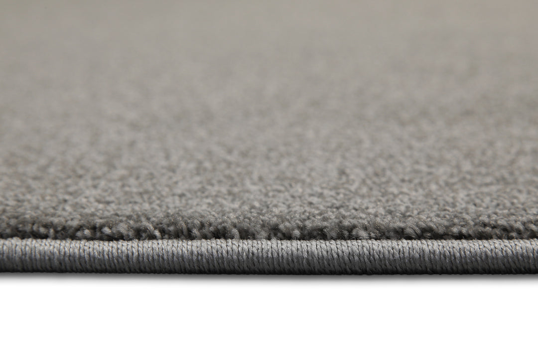 Tim Teppich grau meliert Kurzflor rechteckig