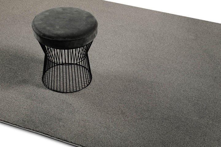 Tim Teppich grau meliert Kurzflor rechteckig