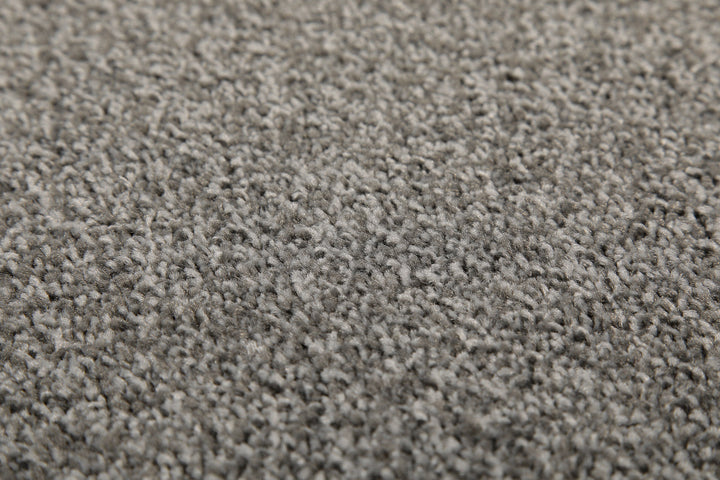 Tim Teppich grau meliert Kurzflor rechteckig