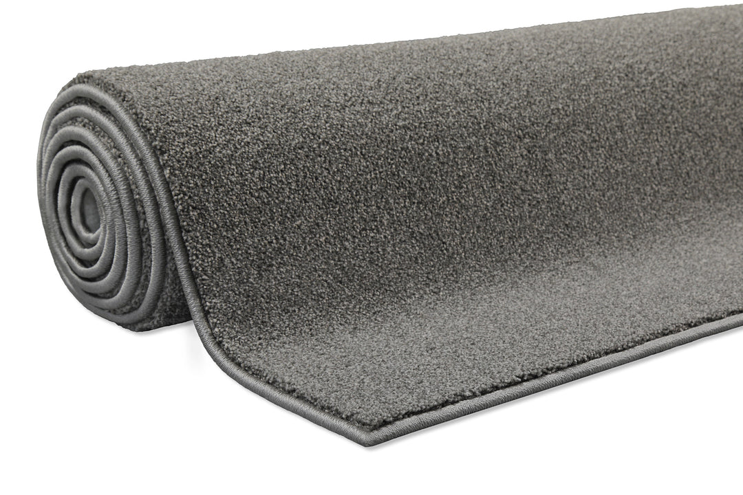 Tim Teppich grau meliert Kurzflor rechteckig