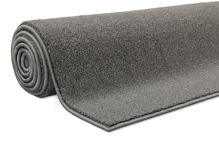 Tim Teppich grau meliert Kurzflor rechteckig