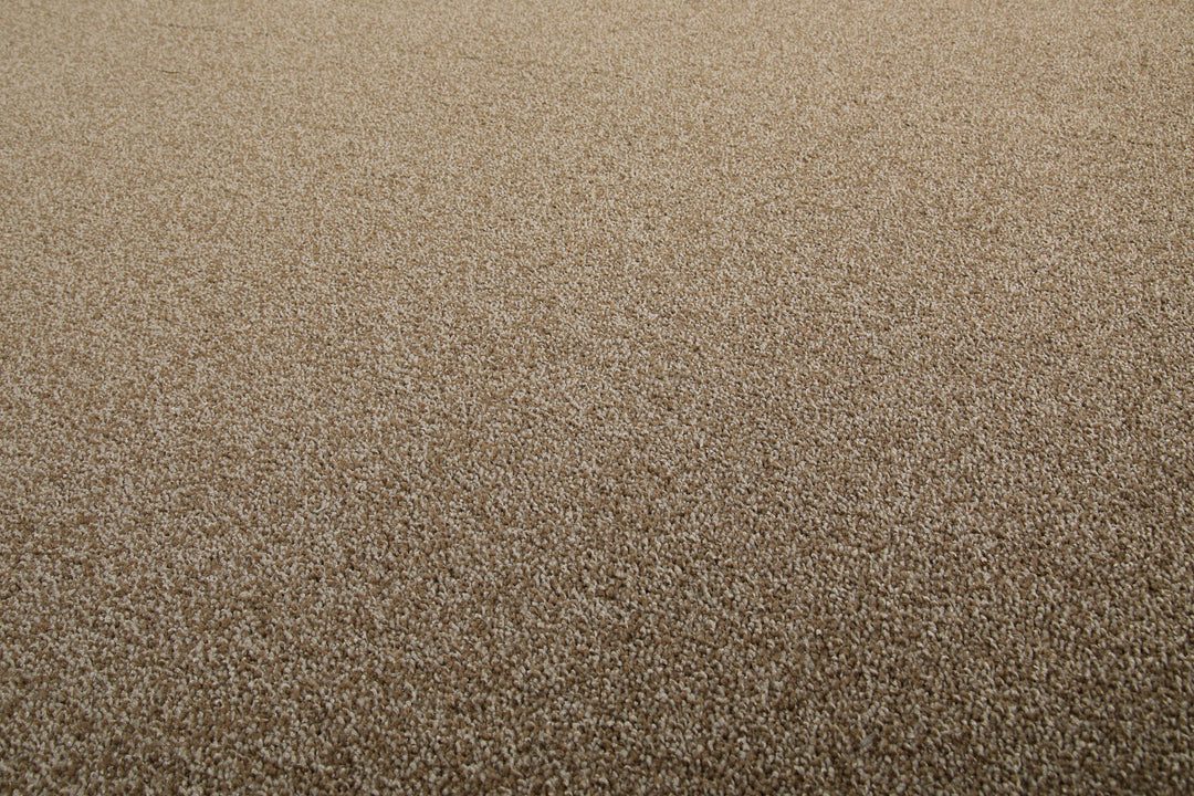 Tim Teppich braunbeige meliert Kurzflor rechteckig