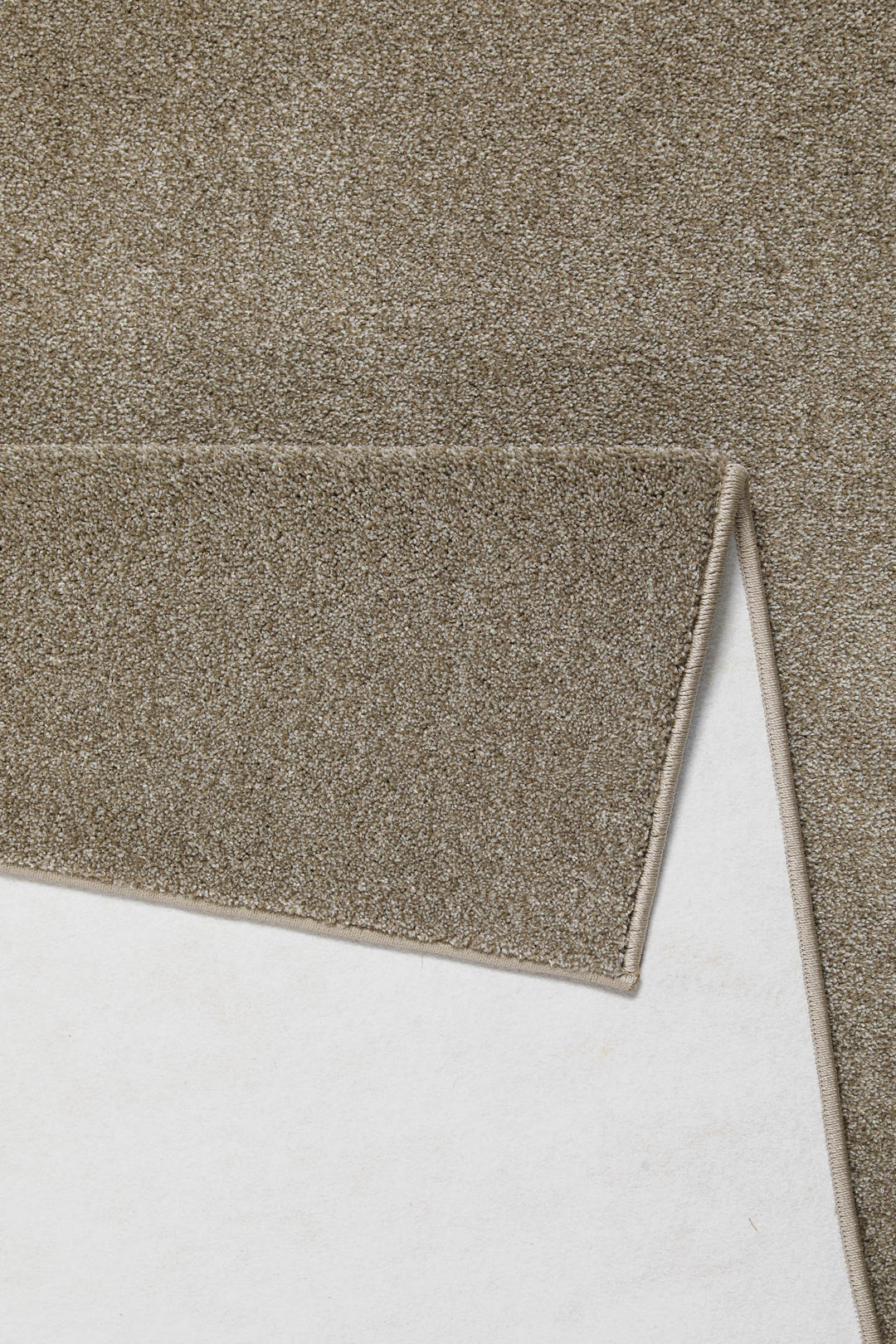 Tim Teppich dunkelbeige meliert Kurzflor rechteckig