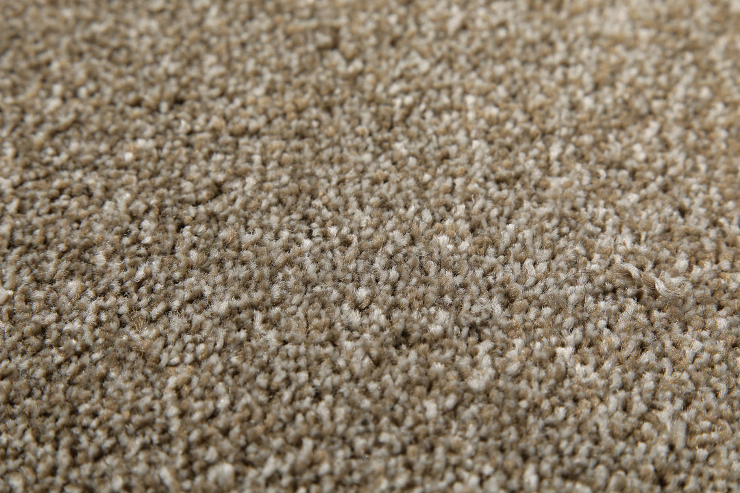 Tim Teppich dunkelbeige meliert Kurzflor rechteckig