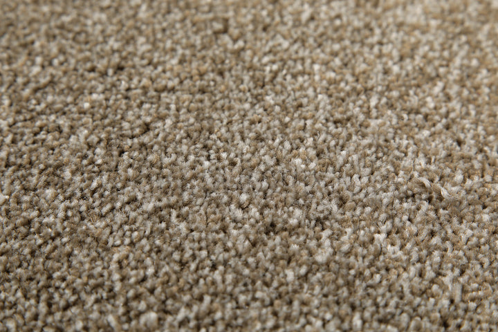 Tim Teppich dunkelbeige meliert Kurzflor rechteckig