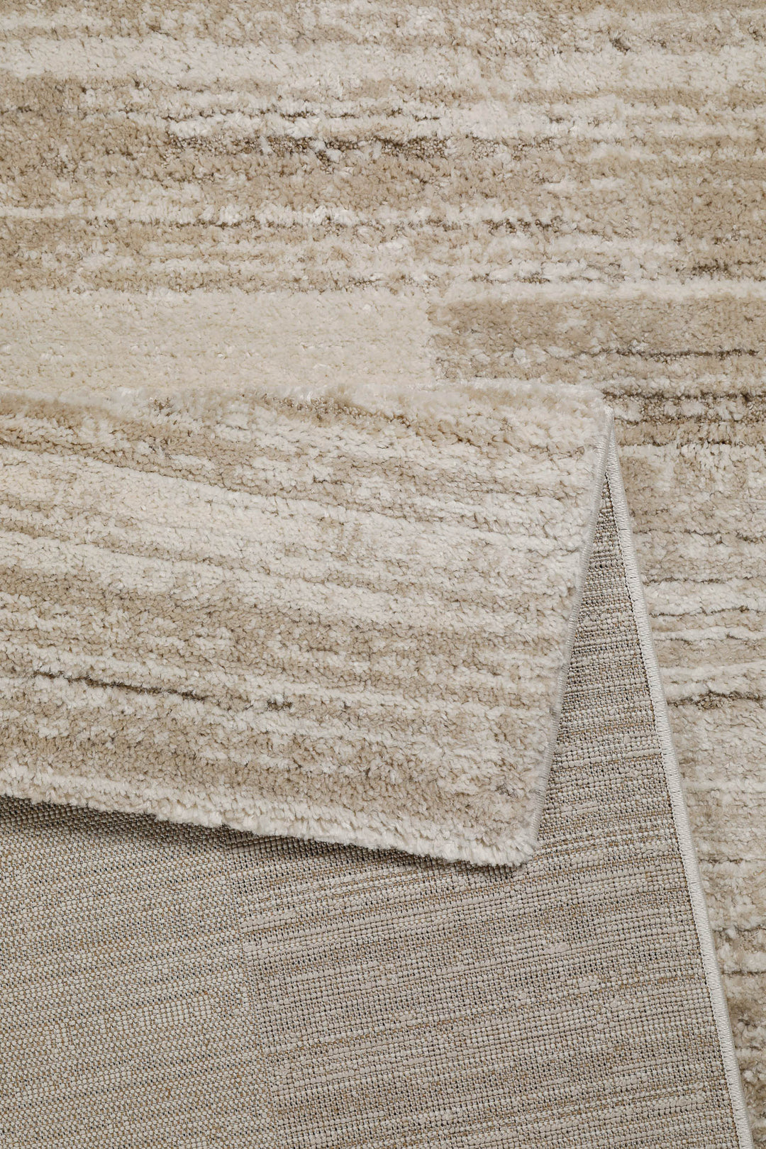 Thorben Teppich creme beige Kurzflor rechteckig
