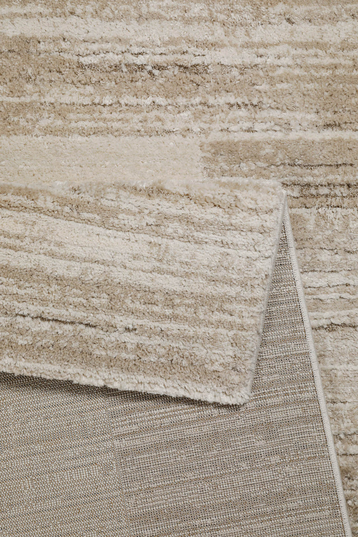 Thorben Teppich creme beige Kurzflor rechteckig
