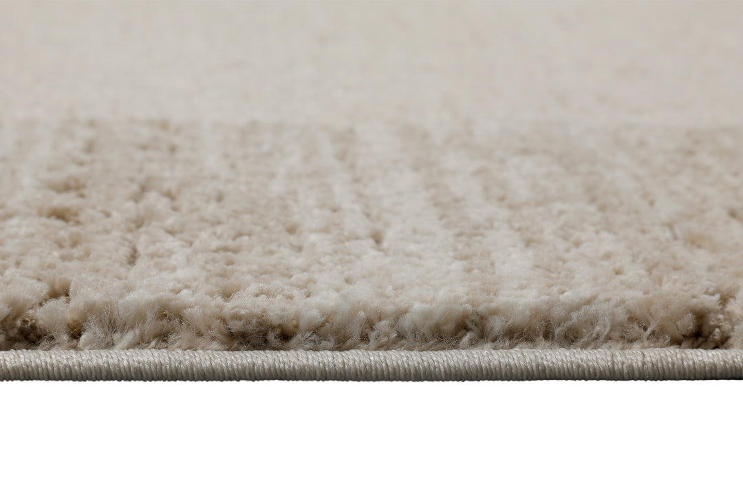 Thorben Teppich creme beige Kurzflor rechteckig