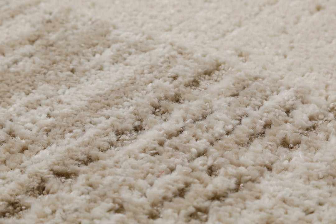 Thorben Teppich creme beige Kurzflor rechteckig