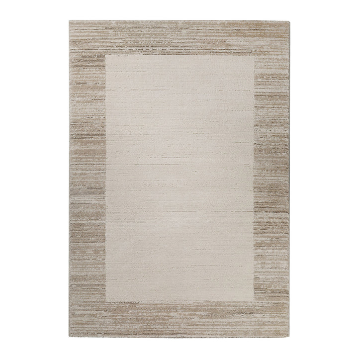 Thorben Teppich creme beige Kurzflor rechteckig