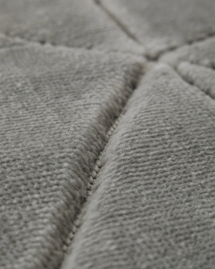 Unplugged Teppich grau Kurzflor rechteckig