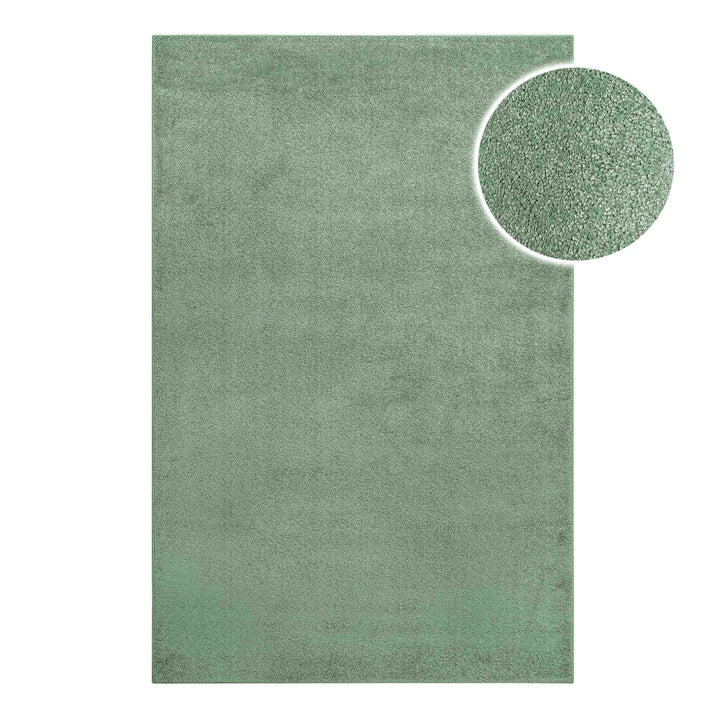 Teppich Mint Grün Kurzflor "Lotta" WECONhome Basics